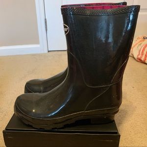 Havaianas Black Rubber Rain Boots. BRAND NEW!